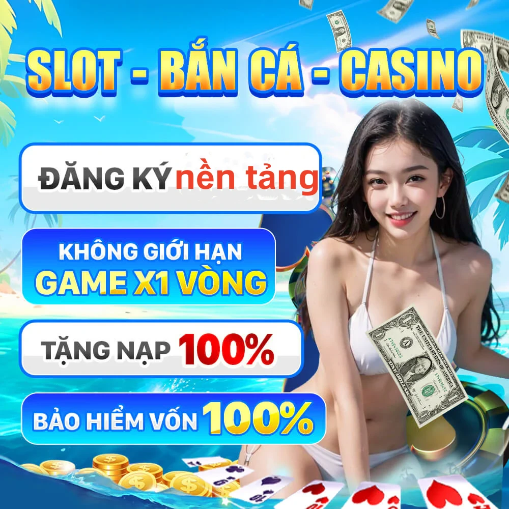 Hình ảnh quảng cáo của vnq8 hiển thị nền tảng và các lợi ích