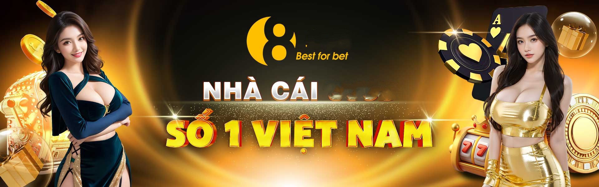 Hình ảnh quảng cáo của vnq8 hiển thị nền tảng và các lợi ích