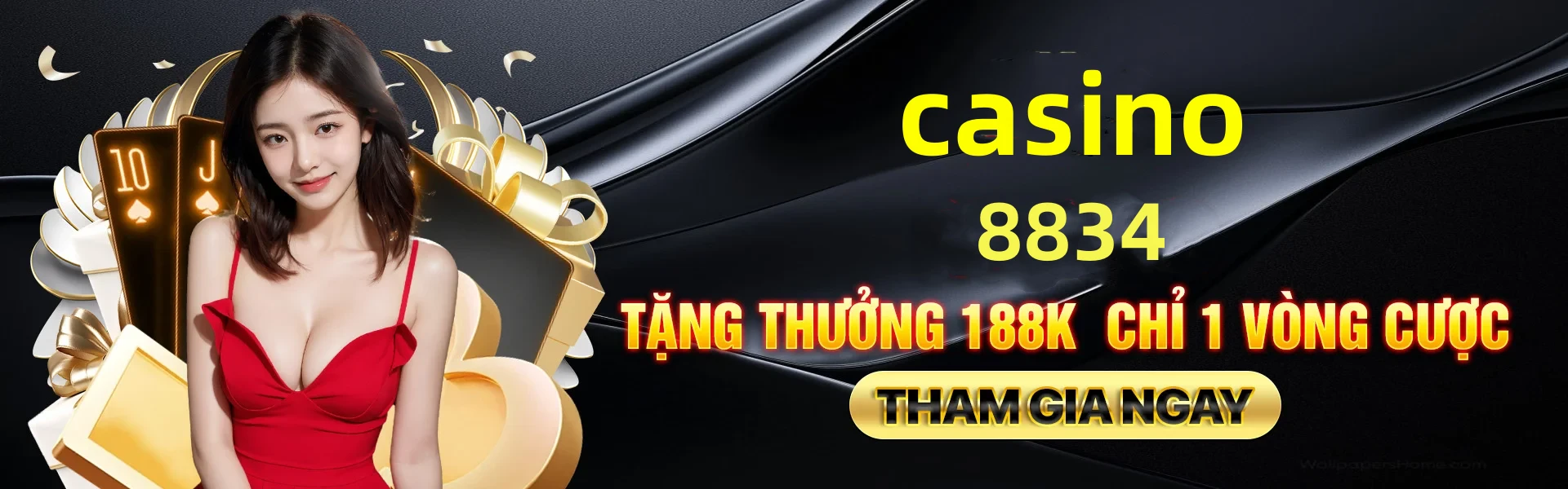 Hình ảnh quảng cáo của vnq8 hiển thị nền tảng và các lợi ích