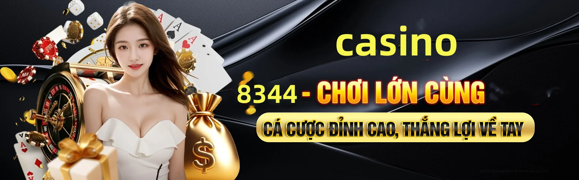 Hình ảnh quảng cáo của vnq8 hiển thị nền tảng và các lợi ích