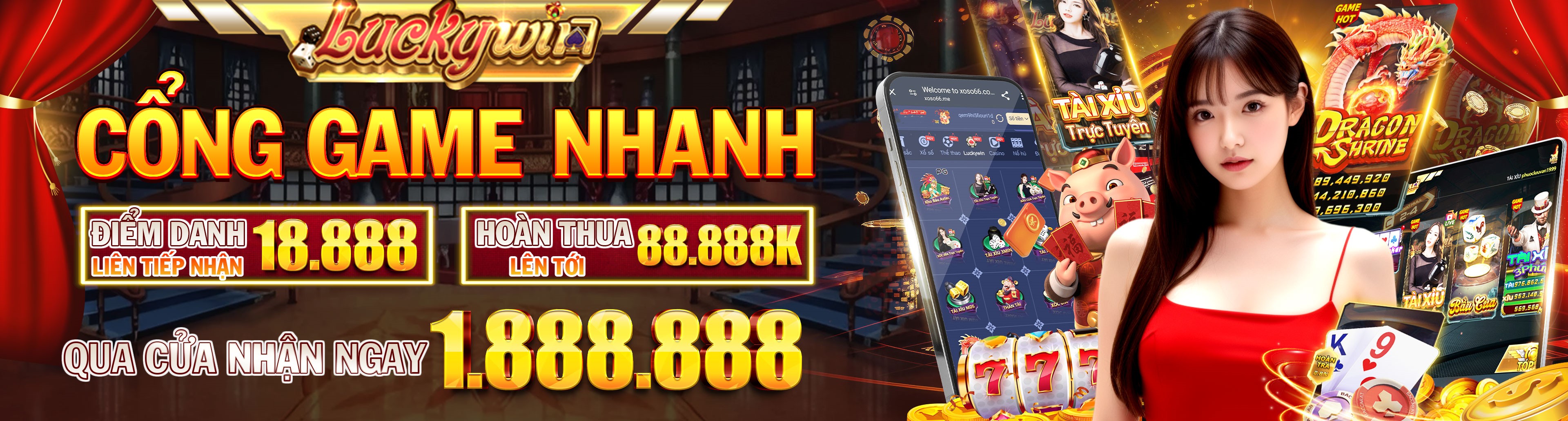 Hình ảnh quảng cáo của vnq8 hiển thị nền tảng và các lợi ích