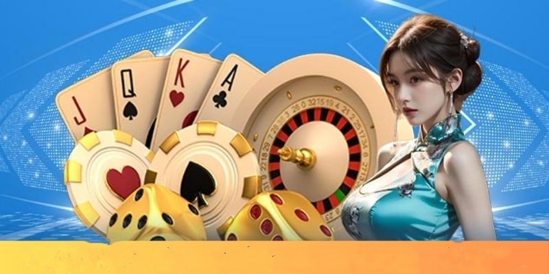 Hình ảnh quảng cáo của vnq8 hiển thị nền tảng và các lợi ích