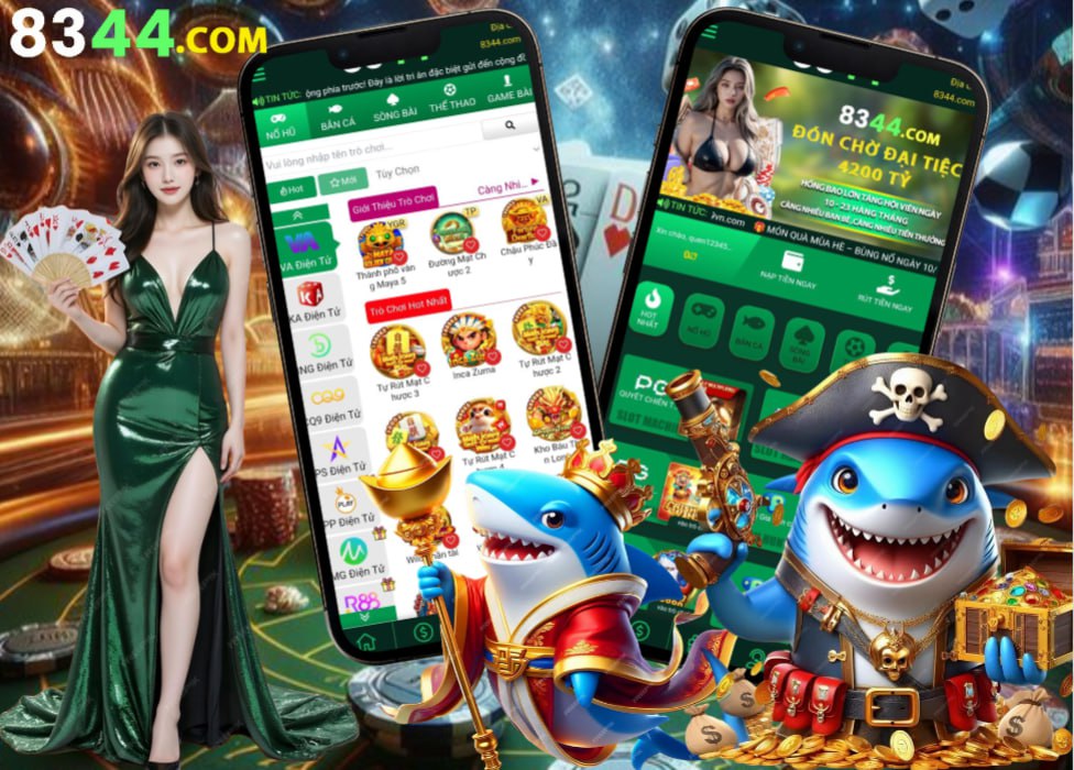 Hình ảnh quảng cáo của vnq8 hiển thị nền tảng và các lợi ích