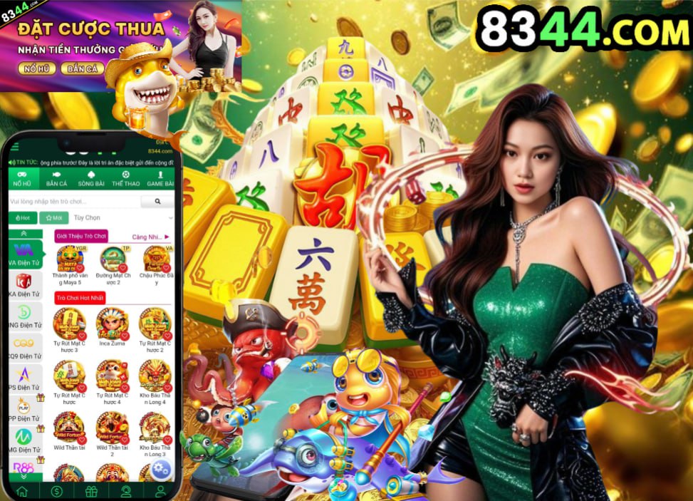 Hình ảnh quảng cáo của vnq8 hiển thị nền tảng và các lợi ích